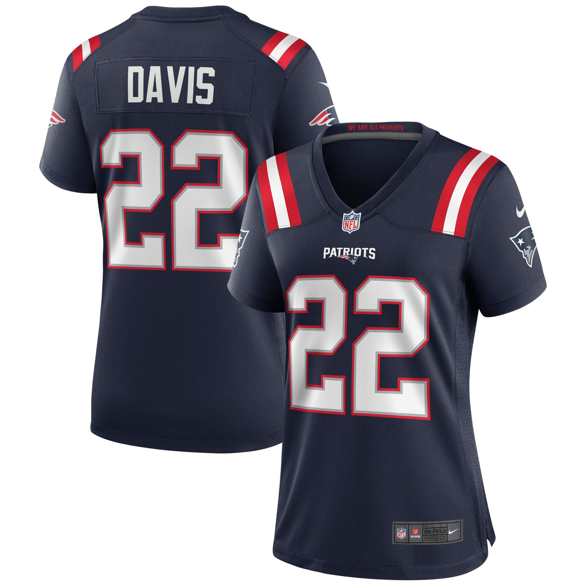 Cody Davis New England Patriots Nike Women s Game Jersey   Navy