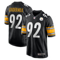 Men s Nike Isaiahh Loudermilk Black Pittsburgh Steelers Game Jersey