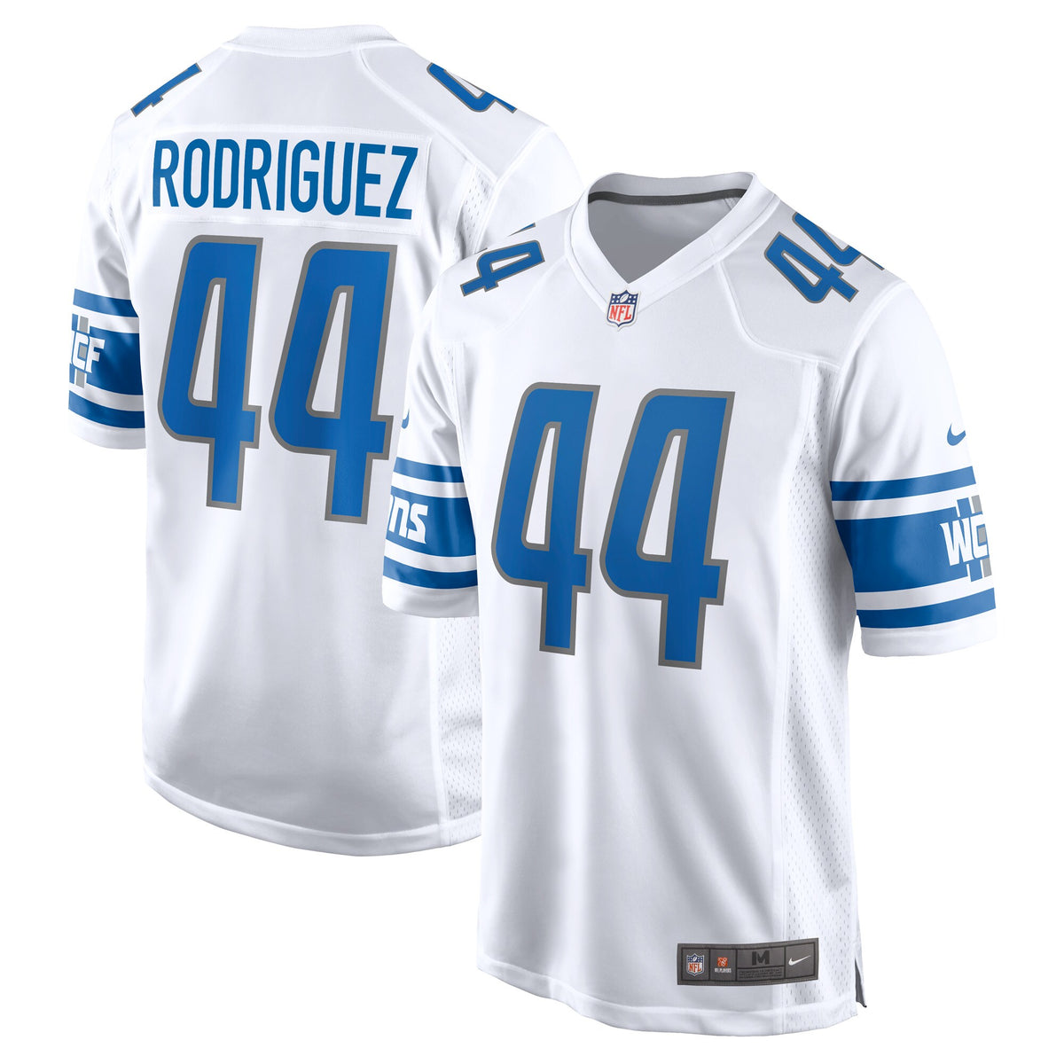 Malcolm Rodriguez Detroit Lions Nike Game Player Jersey   White