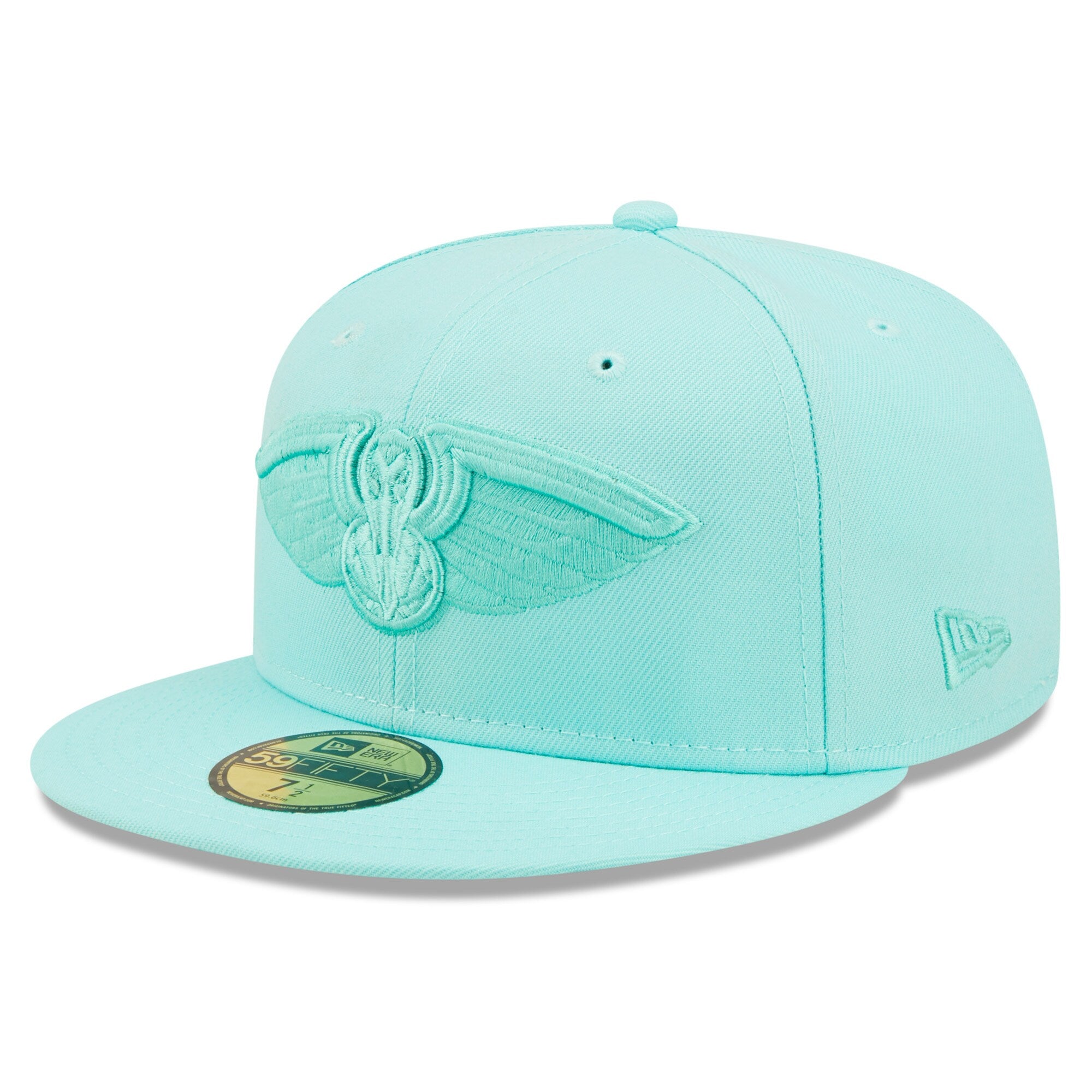 New Orleans Pelicans New Era Color Pack 59FIFTY Fitted Hat - Turquoise