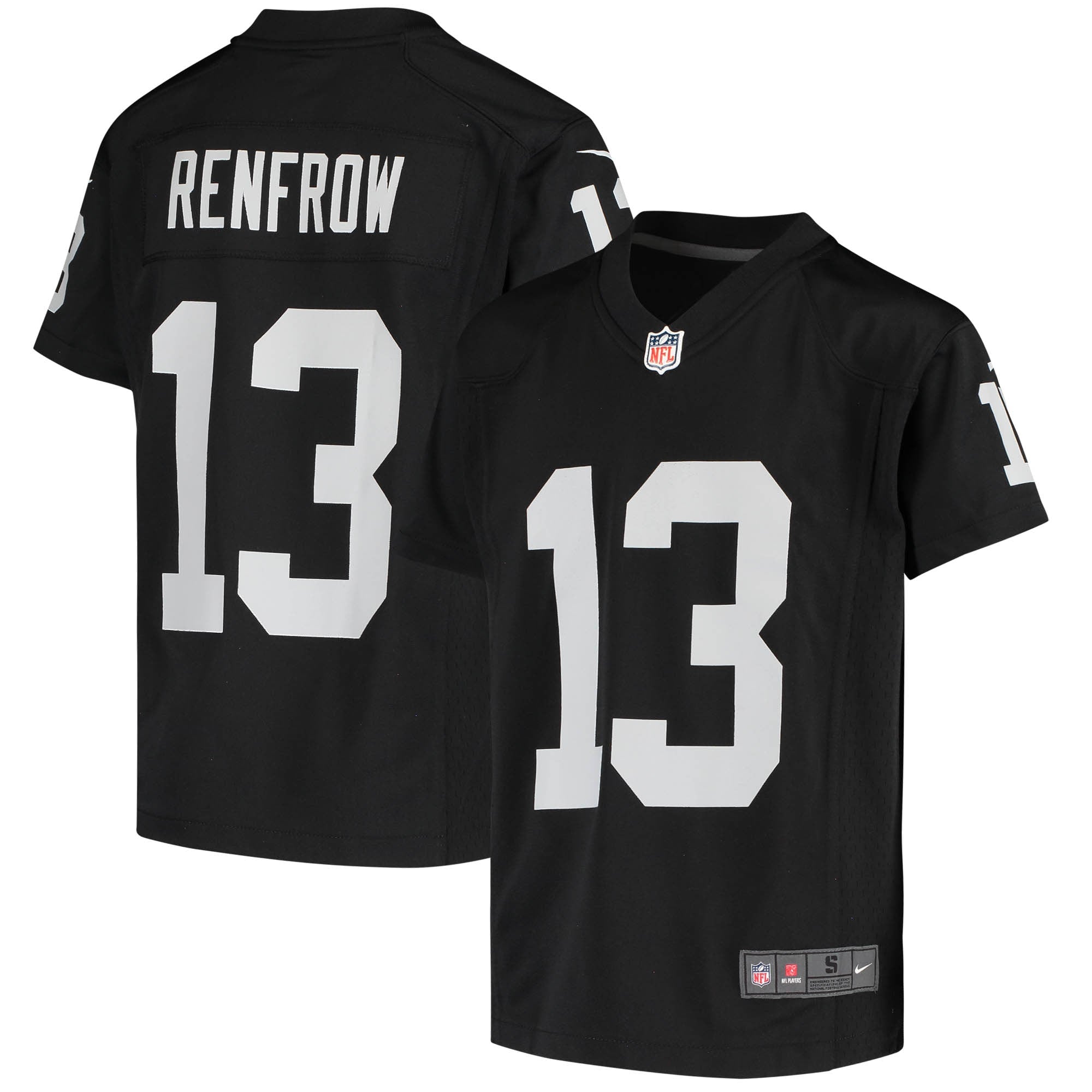 Hunter Renfrow Las Vegas Raiders Nike Youth Game Jersey   Black