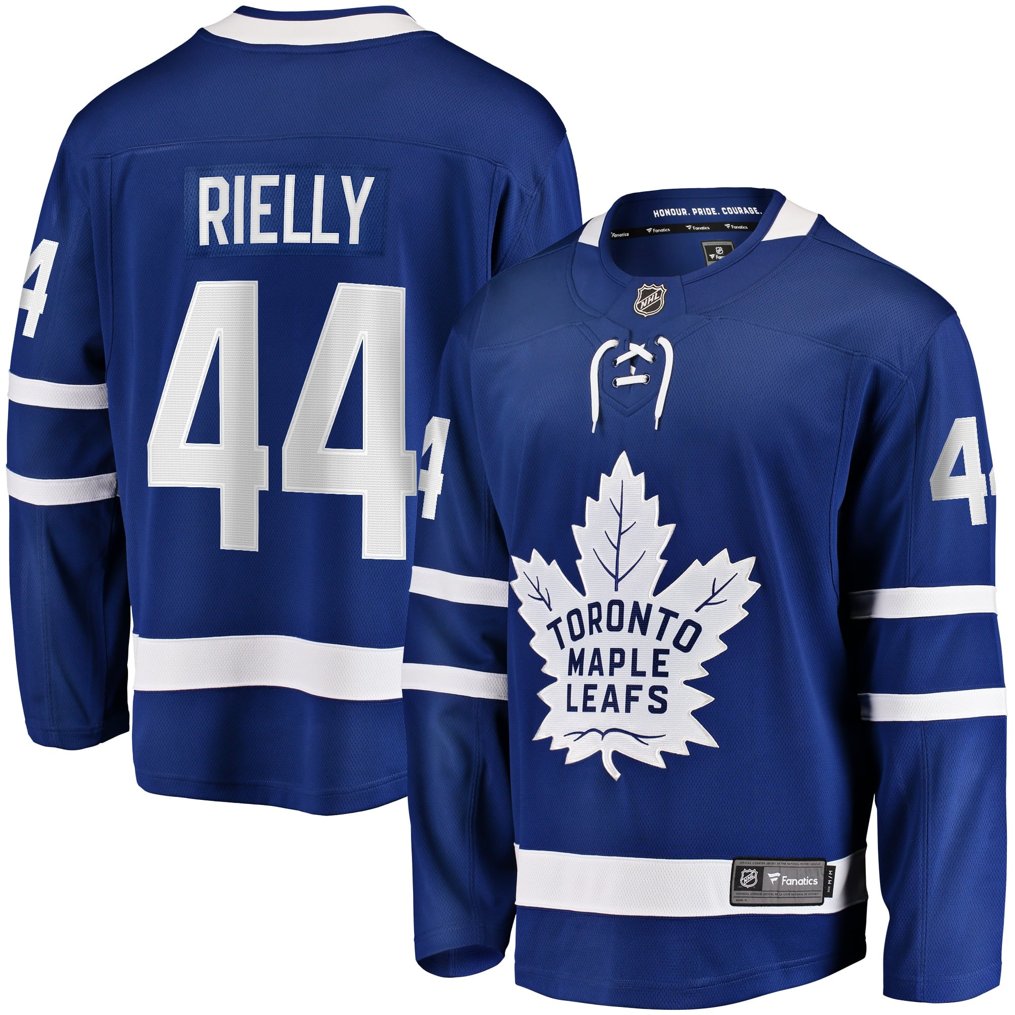 Men's Fanatics Branded Morgan Rielly Blue Toronto Maple Leafs Home Breakaway Player Jersey