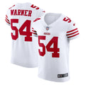 Fred Warner San Francisco 49ers Nike Vapor Elite Jersey   White