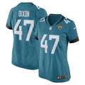 De Shaan Dixon Jacksonville Jaguars Nike Women s Game Player Jersey   Teal