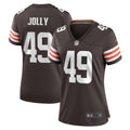 Women s Nike Shaun Jolly Brown Cleveland Browns Game Player Jersey