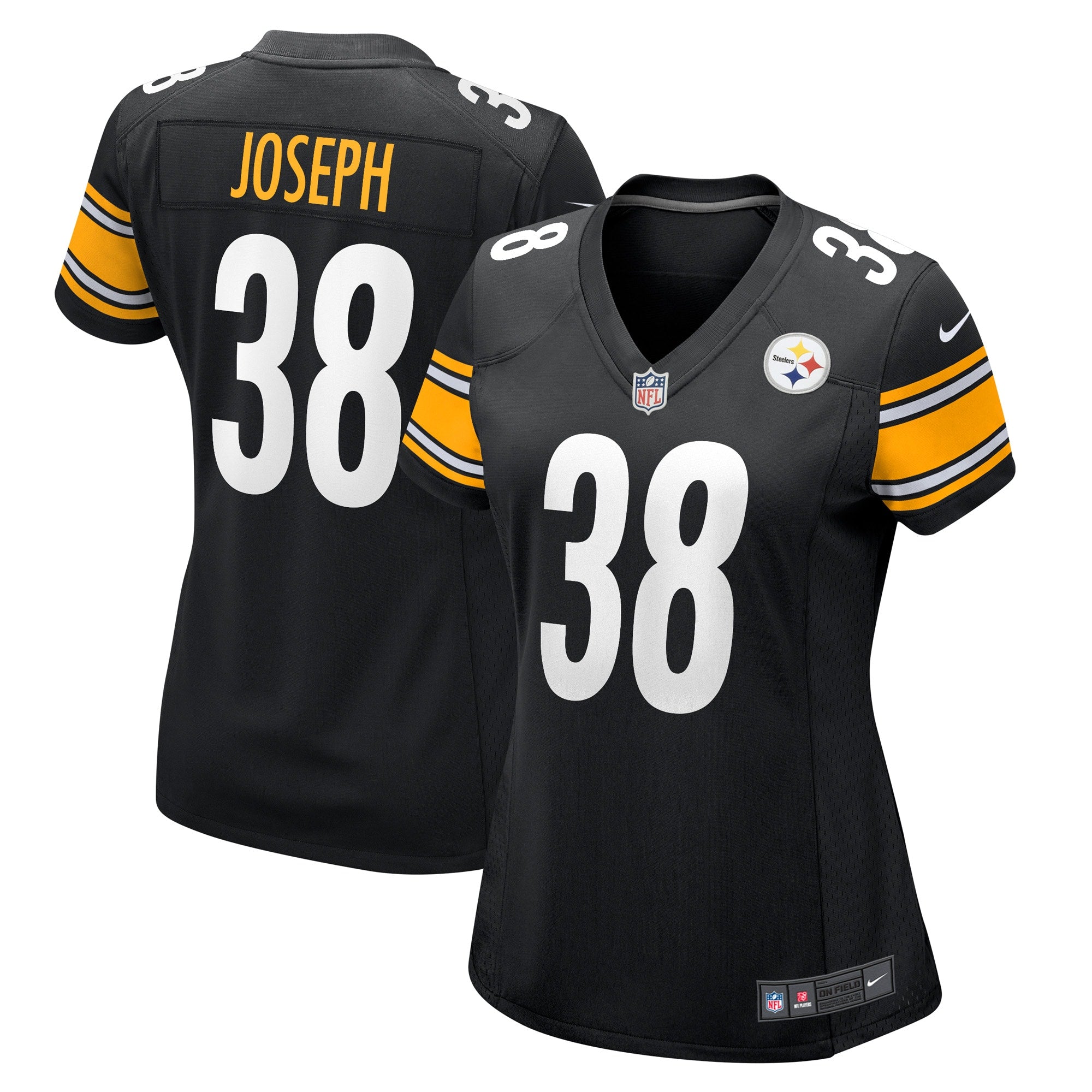 Karl Joseph Pittsburgh Steelers Nike Women s Game Player Jersey   Black