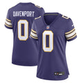 Women s Nike Marcus Davenport Purple Minnesota Vikings Classic Player Game Jersey