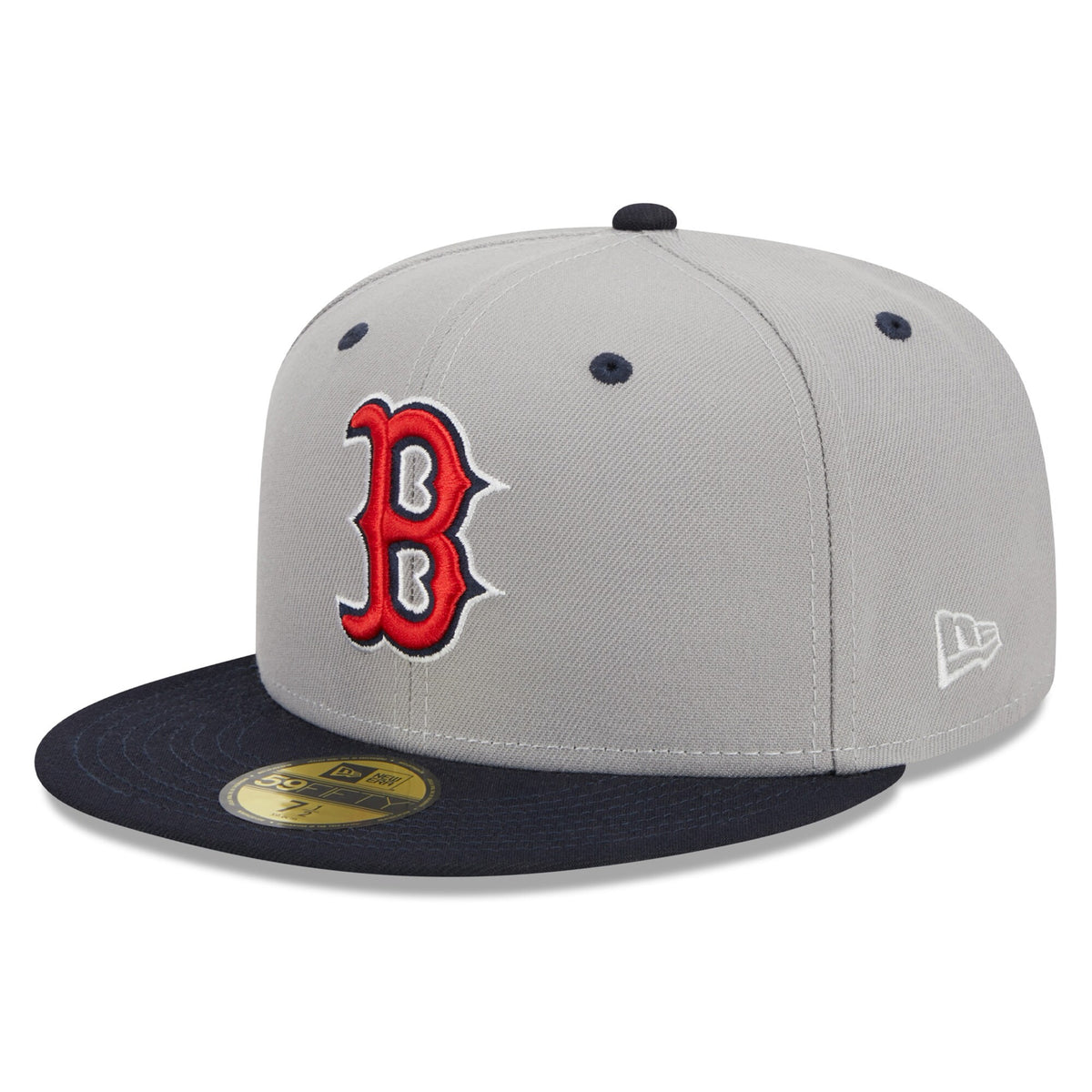 Boston Red Sox New Era Cooperstown Collection Retro City 59FIFTY Fitted Hat - Gray