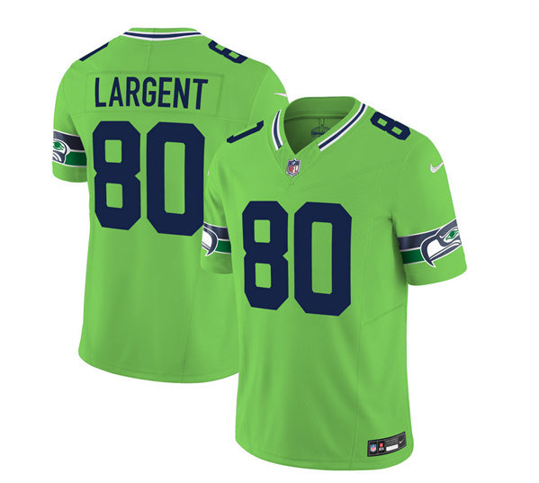 Men s Seattle Seahawks Steve Largent 2023 F.U.S.E. Green Limited Stitched Jersey