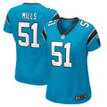 Sam Mills Carolina Panthers Nike Women s Retired Player Jersey   Blue