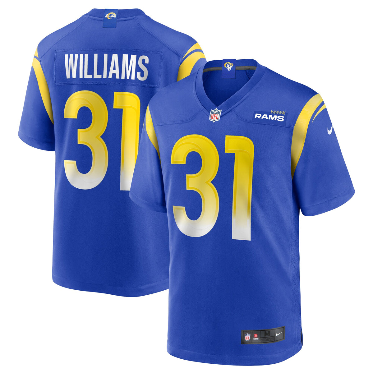 Darious Williams Los Angeles Rams Nike Game Jersey   Royal