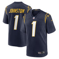 Men s Nike Quentin Johnston Navy Los Angeles Chargers Alternate Game Jersey