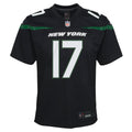 Garrett Wilson New York Jets Nike Youth Game Jersey   Black