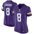 Women s Minnesota Vikings Kirk Cousins Game Player Jersey Purple