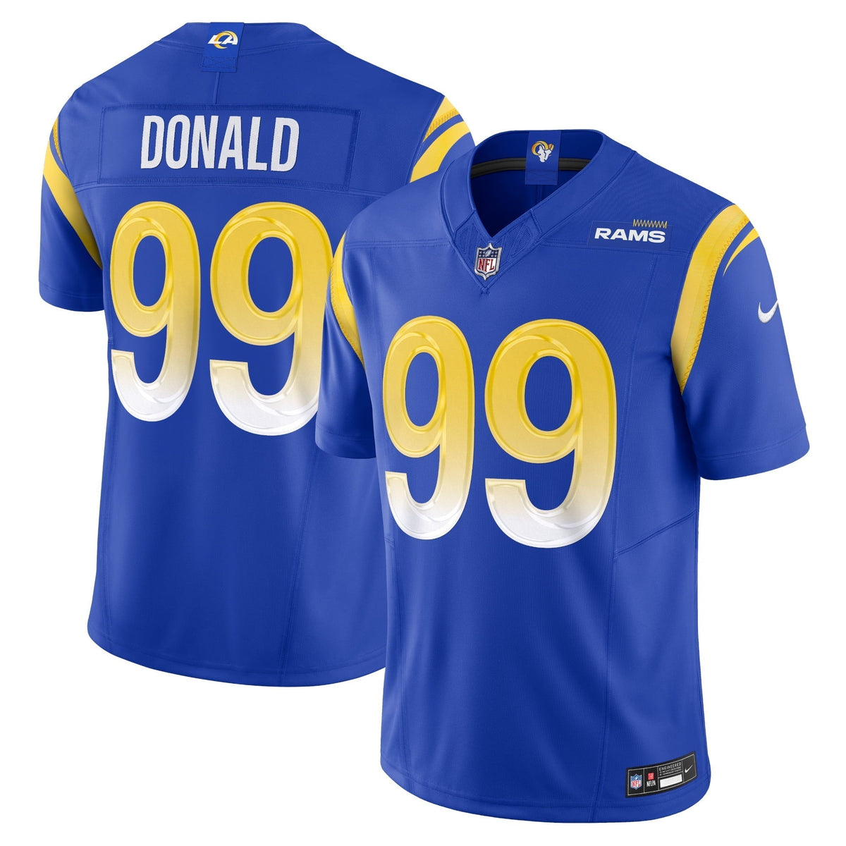 Men s Nike Aaron Donald Royal Los Angeles Rams Vapor F.U.S.E. Limited Jersey