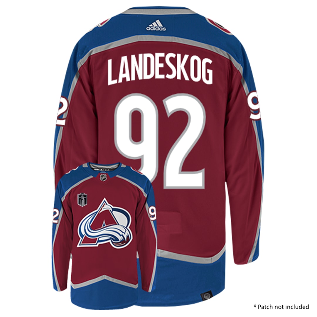 Gabriel Landeskog Colorado Avalanche Adidas Primegreen Authentic NHL Hockey Jersey