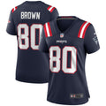 Troy Brown New England Patriots Nike Women s Game Retired Player Jersey   Navy