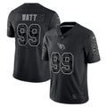 Men s Nike J.J. Watt Black Arizona Cardinals RFLCTV Limited Jersey