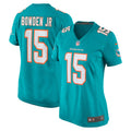 Lynn Bowden Jr. Miami Dolphins Nike Women s Team Game Jersey   Aqua