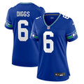 Quandre Diggs Seattle Seahawks Nike Women s Throwback Player Game Jersey Royal