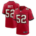 Men s Nike K.J. Britt Red Tampa Bay Buccaneers Game Jersey