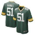 Men s Nike Krys Barnes Green Green Bay Packers Game Player Jersey