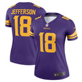 Women s Minnesota Vikings Justin Jefferson Alternate Legend Jersey Purple