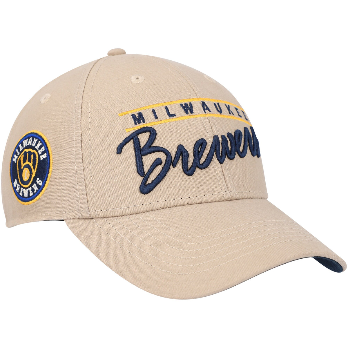 Milwaukee Brewers '47 Atwood MVP Adjustable Hat - Khaki