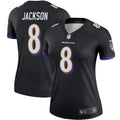 Women s Nike Lamar Jackson Black Baltimore Ravens Legend Team Jersey
