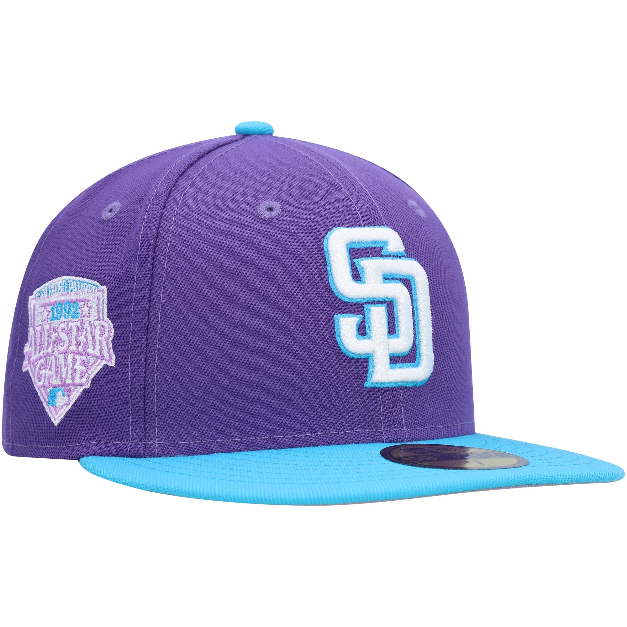 San Diego Padres New Era Vice 59FIFTY Fitted Hat - Purple