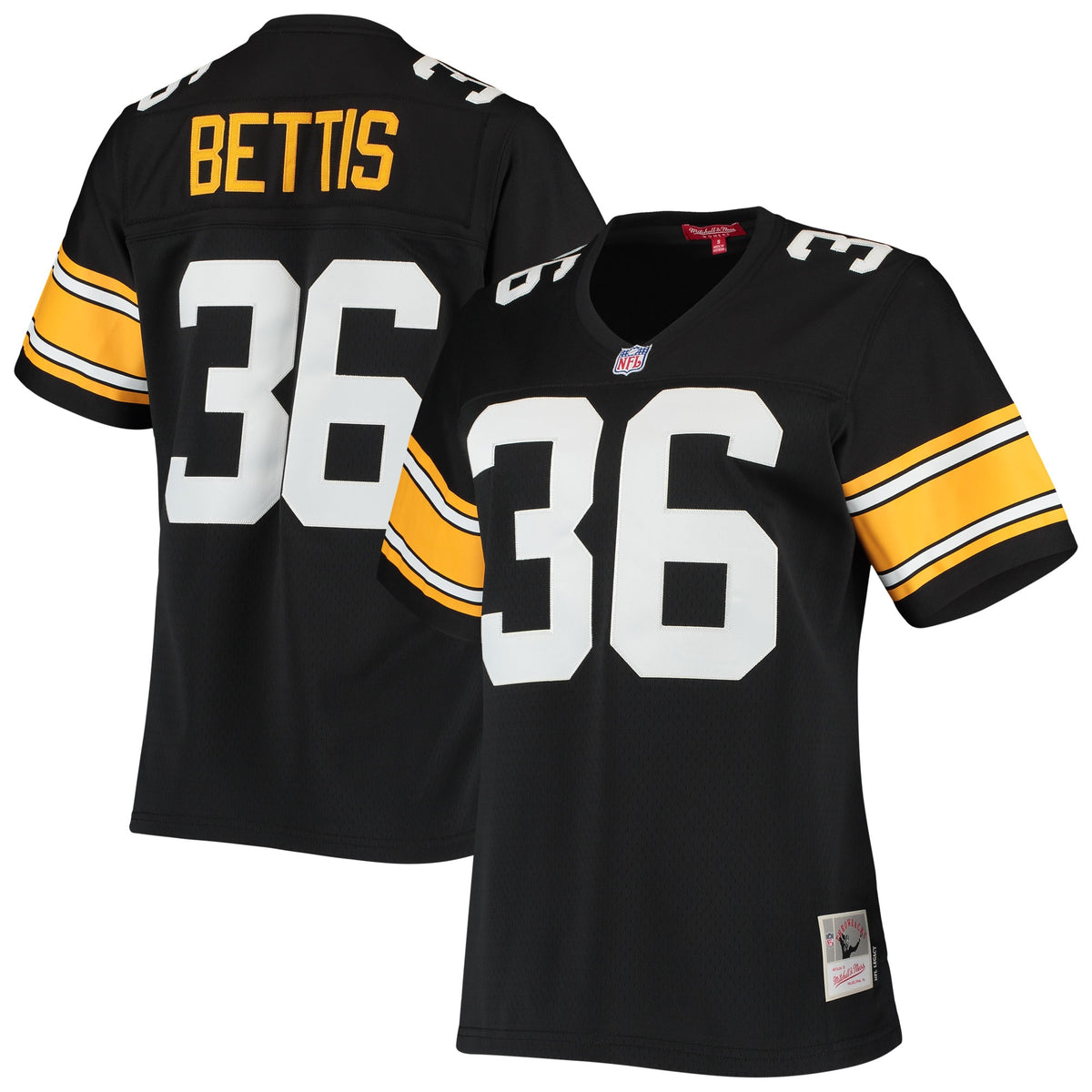 Jerome Bettis Pittsburgh Steelers Mitchell   Ness Women s 1996 Legacy Replica Jersey   Black