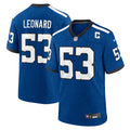 Shaquille Leonard Indianapolis Colts Nike Indiana Nights Alternate Game Jersey   Royal