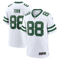 Men s Nike Al Toon White New York Jets Legacy Retired Player Game Jersey