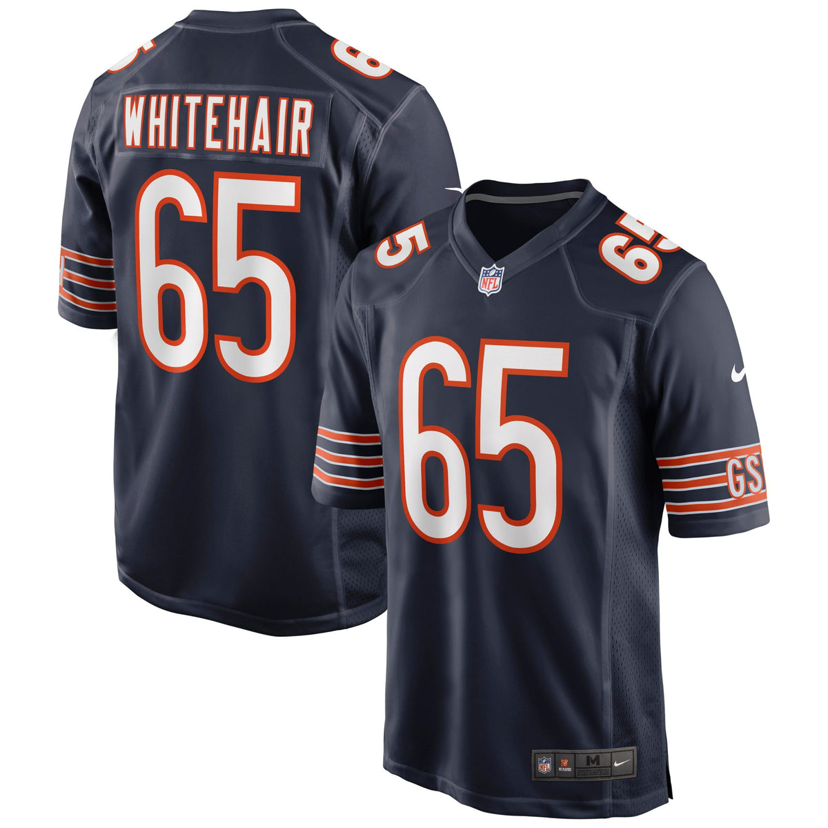 Cody Whitehair Chicago Bears Nike Game Jersey   Navy