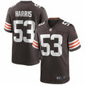 Men s Nike Nick Harris Brown Cleveland Browns Game Jersey