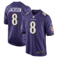 Lamar Jackson Baltimore Ravens Nike Game Jersey   Purple