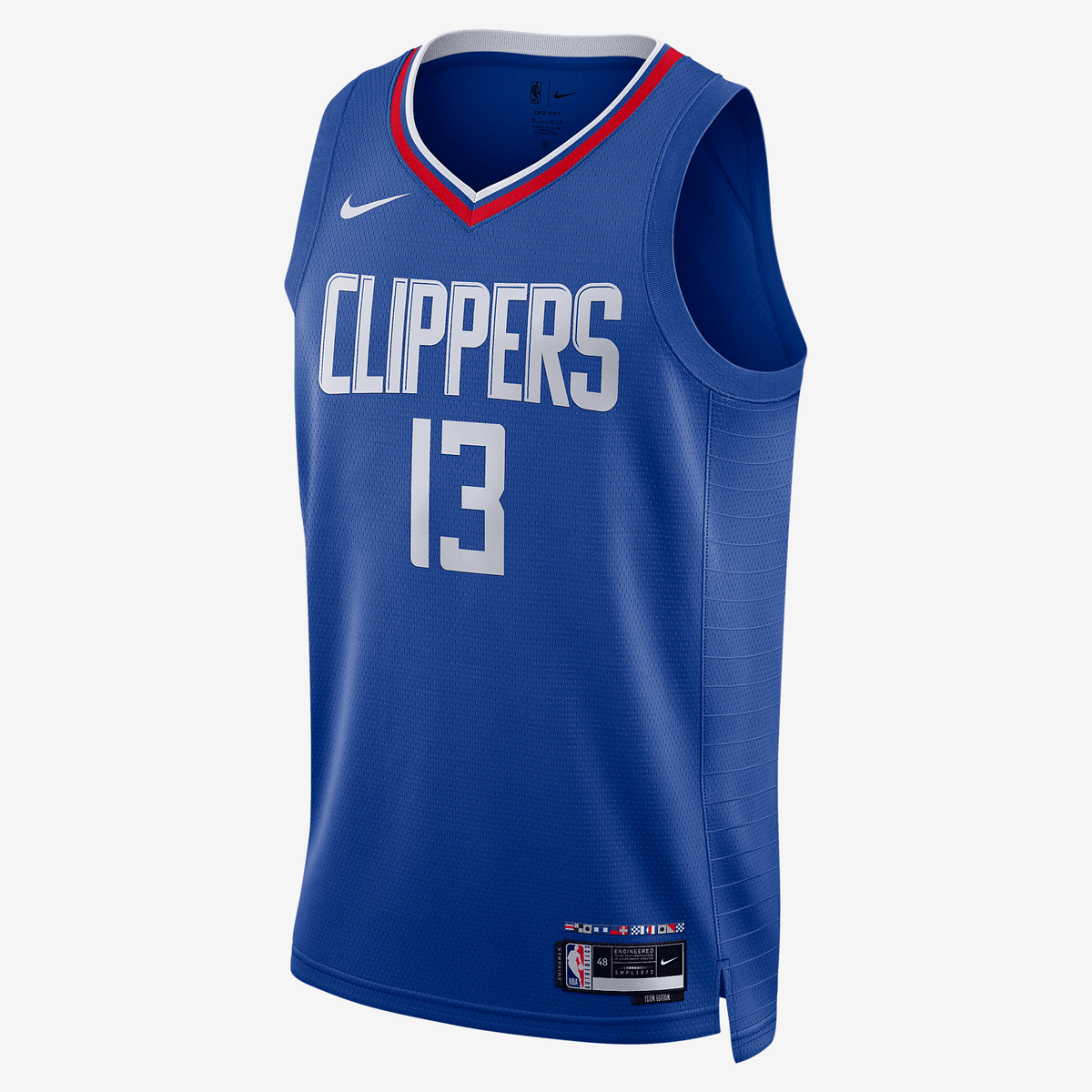 LA Clippers Icon Edition 2022/23 Nike Dri-FIT NBA Swingman Jersey - Rush Blue