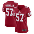 Women s Nike Dre Greenlaw Scarlet San Francisco 49ers Home Game Player Jersey