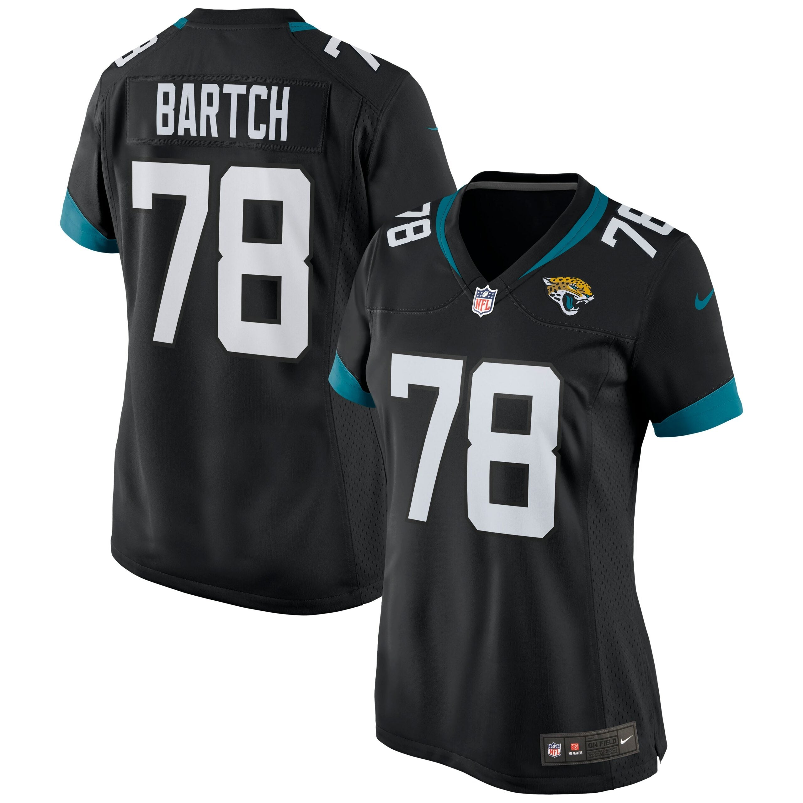 Ben Bartch Jacksonville Jaguars Nike Women s Game Jersey   Black