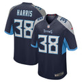 Davontae Harris Tennessee Titans Nike Home Game Player Jersey   Navy