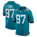 Tommy Togiai Jacksonville Jaguars Nike Team Game Jersey    Teal