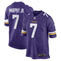 Men s Nike Byron Murphy Jr. Purple Minnesota Vikings Game Jersey