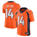 Men s Nike Courtland Sutton Orange Denver Broncos  Vapor Untouchable Limited Jersey