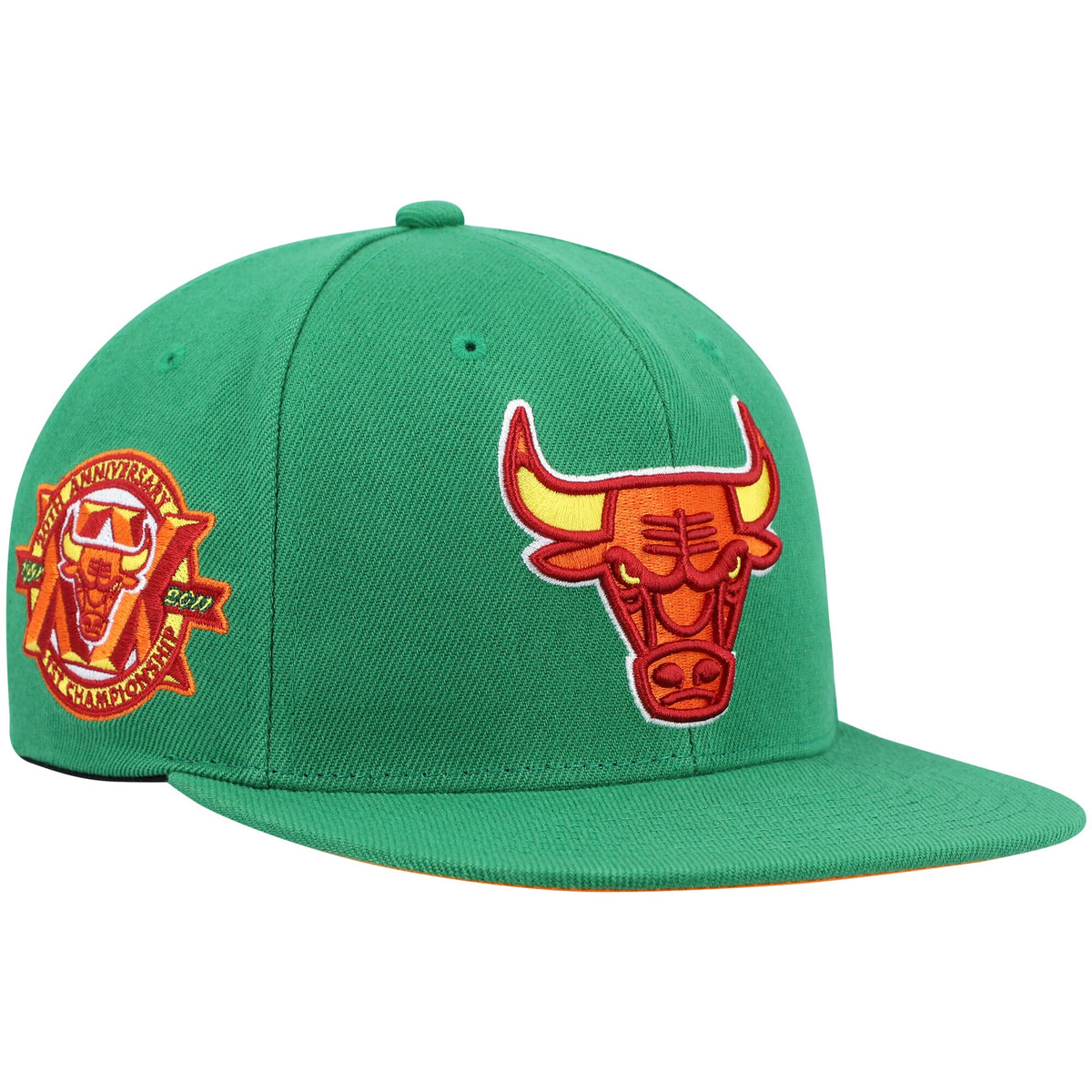 Chicago Bulls Mitchell & Ness 20th Anniversary Like Mike Snapback Hat - Green
