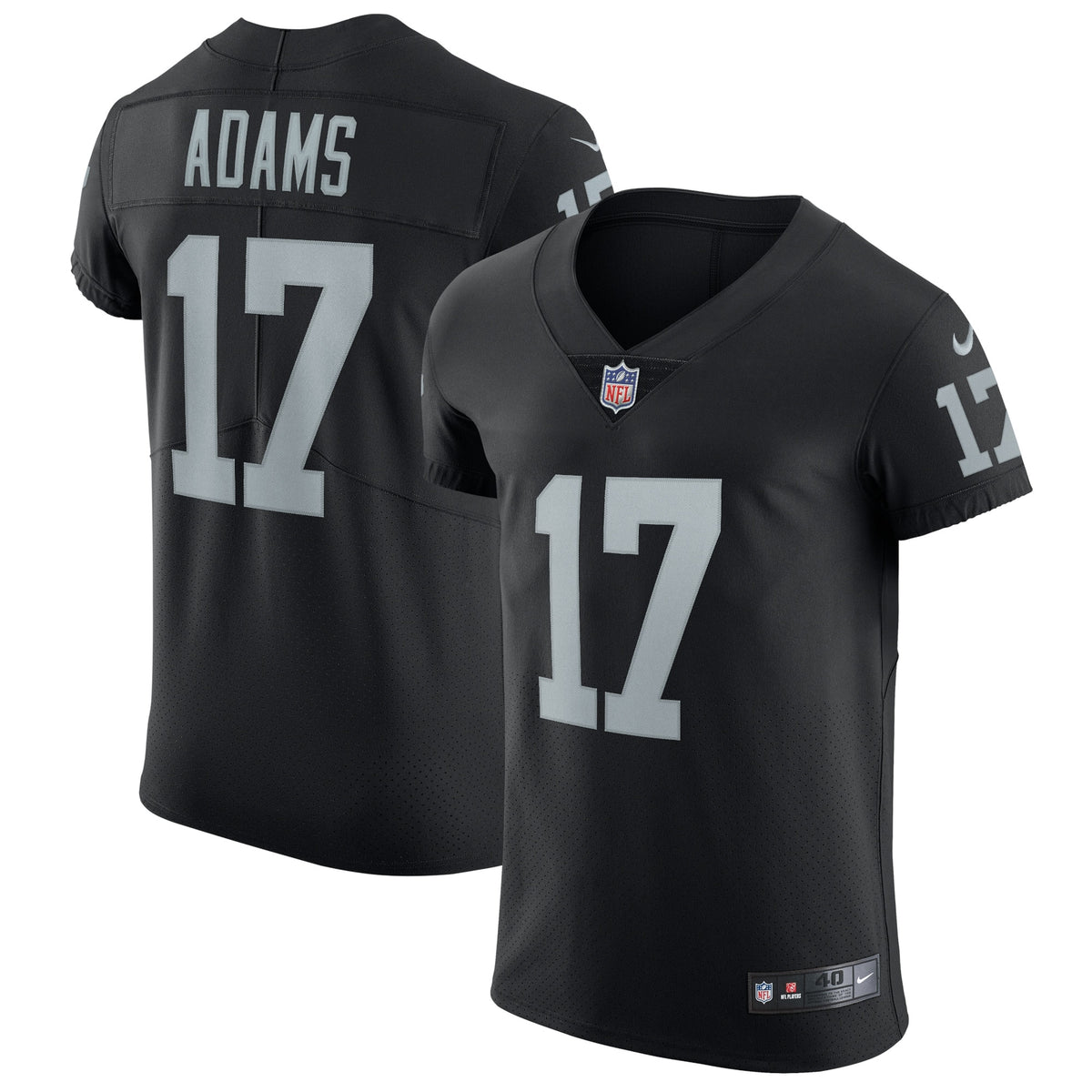 Davante Adams Las Vegas Raiders Nike Vapor Elite Jersey   Black