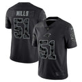 Sam Mills Carolina Panthers Nike Retired Player RFLCTV Limited Jersey   Black