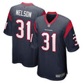 Steven Nelson Houston Texans Nike Game Jersey   Navy