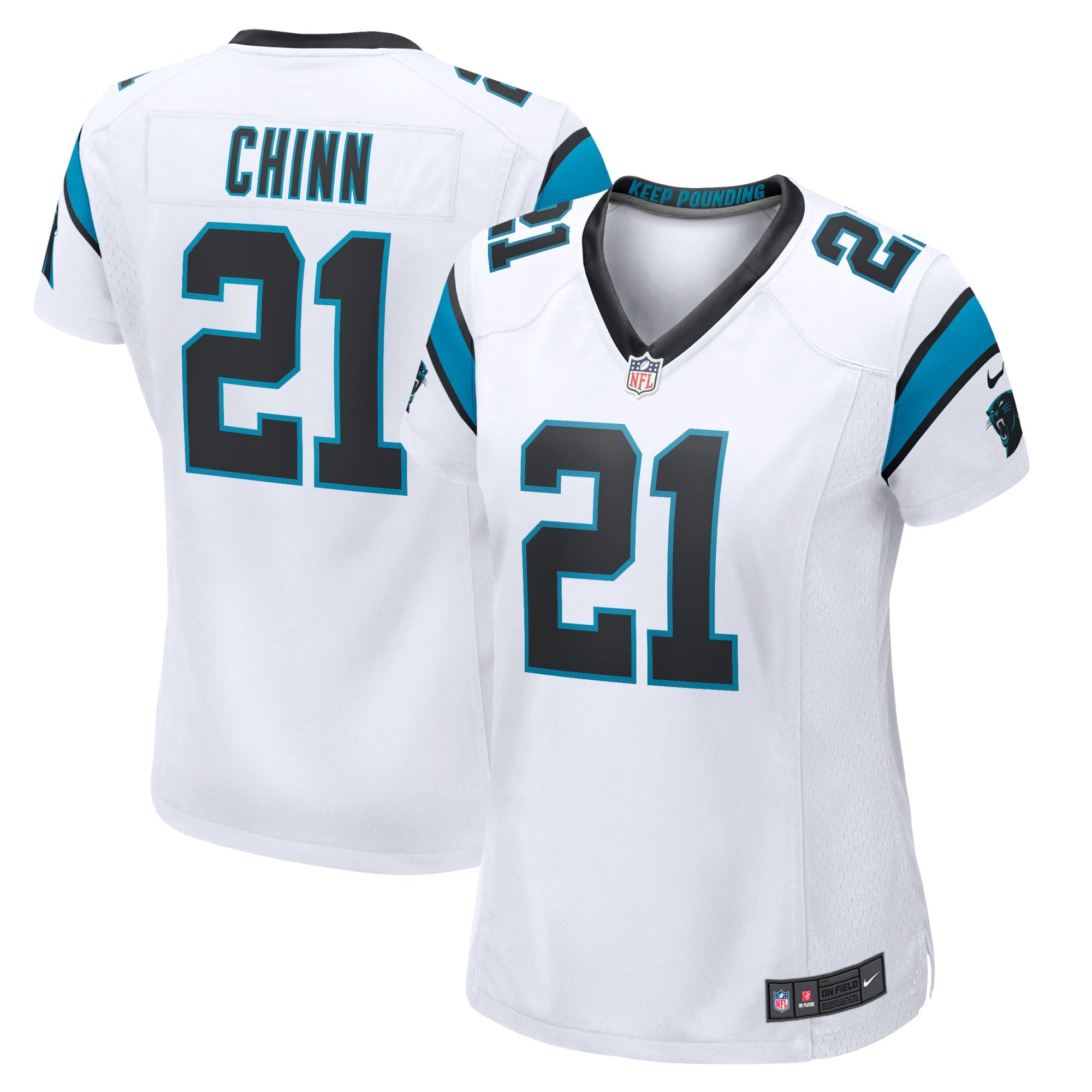Jeremy Chinn Carolina Panthers Nike Women s Game Jersey   White