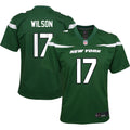 Garrett Wilson New York Jets Nike Youth Game Jersey   Green