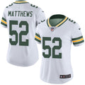 Women s Green Bay Packers Clay Matthews Limited Player Jersey White